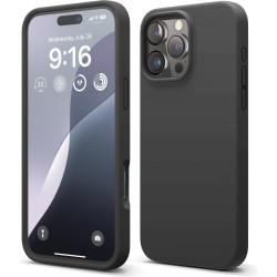 Θήκη iPhone 16 Pro Max Elago Silicone Case Premium Σιλικόνης - Black (ES16SC69PRO-BK)