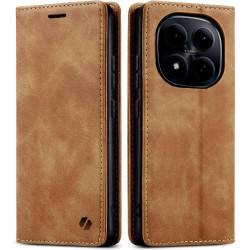 Θήκη Xiaomi Redmi Note 15 Pro 5G Spacecase Wallet Πορτοφόλι - Light Brown (5905719139063)