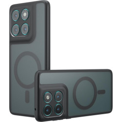 Θήκη Motorola Edge 60 / Edge 60 Fusion Techsuit PureFrost Σκληρή Ημιδιάφανη με MagSafe - Frosted Black (5949419320338)