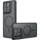 Θήκη Motorola Edge 60 Pro Techsuit PureFrost Σκληρή Ημιδιάφανη με MagSafe - Frosted Black (5949419320321)