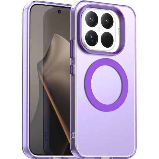 Θήκη Xiaomi 15T Pro Techsuit CandyCase Σκληρή Ημιδιάφανη με MagSafe - Purple (5949419344709)