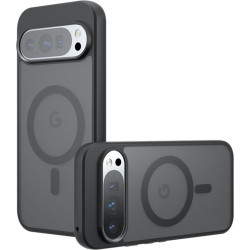 Θήκη Google Pixel 10 / 10 Pro Techsuit PureFrost Σκληρή Ημιδιάφανη με MagSafe - Frosted Black (5949419320079)