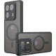 Θήκη Motorola Edge 50 Ultra Techsuit PureFrost Σκληρή Ημιδιάφανη με MagSafe - Frosted Black (5949419320406)
