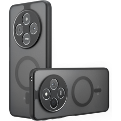 Θήκη Xiaomi Redmi 14C / Poco C75 Techsuit PureFrost Σκληρή Ημιδιάφανη με MagSafe - Frosted Black (5949419320635)