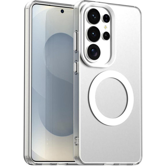 Θήκη Samsung Galaxy S26 Ultra Techsuit CandyCase Σκληρή Ημιδιάφανη με MagSafe - White (5949419341708)