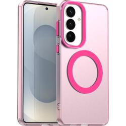 Θήκη Samsung Galaxy S26 Plus Techsuit CandyCase Σκληρή Ημιδιάφανη με MagSafe - Pink (5949419341647)