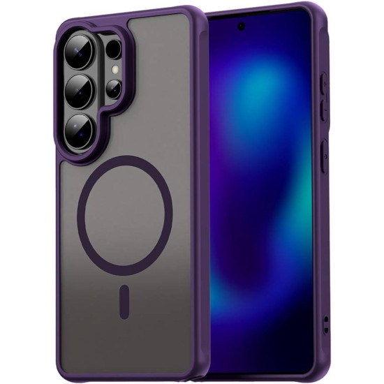 Θήκη Samsung Galaxy S26 Ultra Techsuit HaloFrost II MagSafe Σκληρή Ημιδιάφανη με MagSafe - Purple (5949419341883)