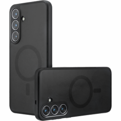 Θήκη Samsung Galaxy S26 Techsuit PureFrost Σκληρή Ημιδιάφανη με MagSafe - Frosted Black (5949419342064)