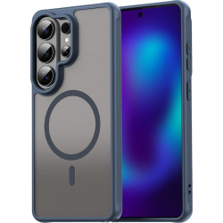 Θήκη Samsung Galaxy S26 Ultra Techsuit HaloFrost II MagSafe Σκληρή Ημιδιάφανη με MagSafe - Navy Blue (5949419341890)