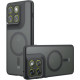 Θήκη Motorola Edge 70 Techsuit PureFrost Σκληρή Ημιδιάφανη με MagSafe - Frosted Black (5949419349506)