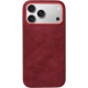 Θήκη iPhone 17 Pro Max Rosso Avanti Back Cover από Premium Alcantara με MagSafe - Burgundy (8719246549496)