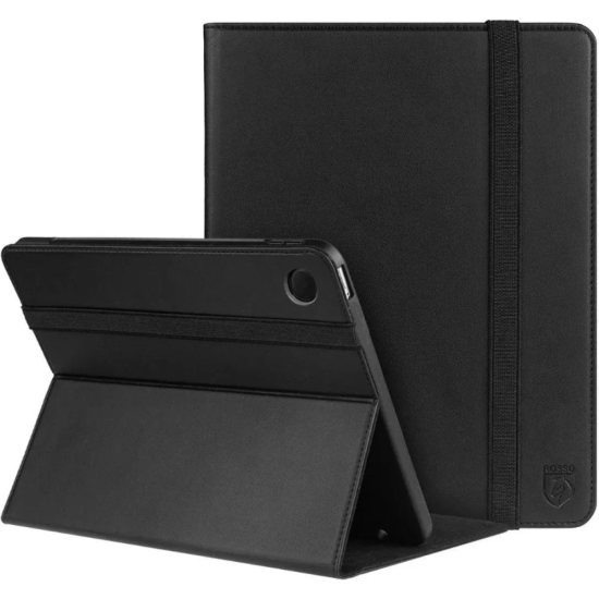 Θήκη Samsung Galaxy Tab A9 8.7" X110 / X115 Rosso Element PU με Υποδοχή για Γραφίδα - Black (8719246418914)
