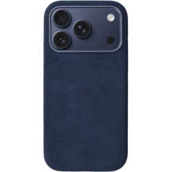 Θήκη iPhone 17 Pro Rosso Avanti Back Cover από Premium Alcantara με MagSafe - Blue (8719246549434)