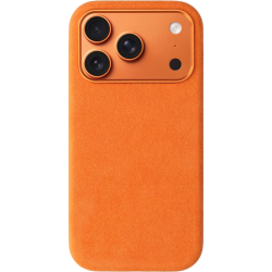 Θήκη iPhone 17 Pro Rosso Avanti Back Cover από Premium Alcantara με MagSafe - Orange (8719246549465)