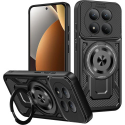 Θήκη Xiaomi Redmi Note 15 Pro Plus / Poco M8 Pro Techsuit RuggedCam Ανθεκτική με KickStand & MagSafe - Black (5949419357785)