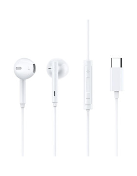 Handsfree Ακουστικά Mcdodo Earplug Type-C Digital Earphone Ενσύρματα με Type-C & DAC Chip - White (HP-7500)
