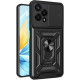 Θήκη Honor 200 Lite Techsuit CamShield Ανθεκτική με Κάλυμμα για την Κάμερα & Μεταλλικό Ring Holder - Black (5949419165847)