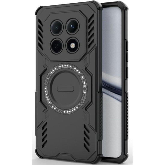 Θήκη Xiaomi Redmi Note 15 4G Techsuit ArmorMag Ανθεκτική Σκληρή με MagSafe - Black (5949419357365)