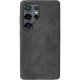 Θήκη Samsung Galaxy S25 Ultra Rosso Avanti Back Cover από Premium Alcantara με MagSafe - Gray (8719246549601)