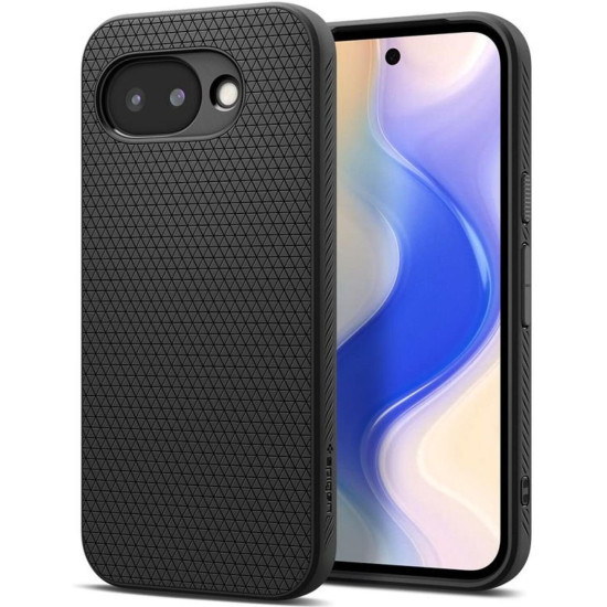 Θήκη Google Pixel 10a Spigen Liquid Air Σιλικόνης - Matte Black (ACS11285)