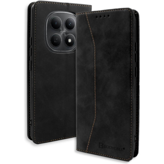 Θήκη Xiaomi Redmi Note 15 / Poco M8 Bodycell Book Case Πορτοφόλι - Black (5206015085482)