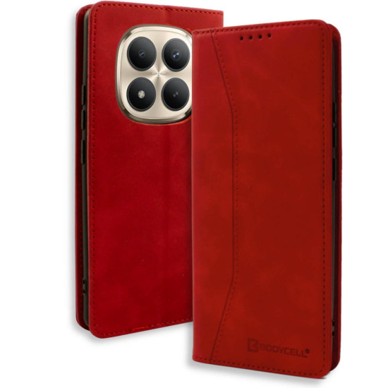 Θήκη Xiaomi Redmi Note 15 Pro Plus / Poco M8 Pro Bodycell Book Case Πορτοφόλι - Red (5206015085598)