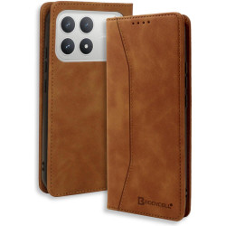 Θήκη Xiaomi Poco F8 Pro Bodycell Book Case Πορτοφόλι - Brown (5206015085611)