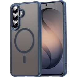 Θήκη Samsung Galaxy S26 Techsuit HaloFrost II MagSafe Σκληρή Ημιδιάφανη με MagSafe - Navy Blue (5949419341982)