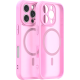 Θήκη iPhone 16 Pro Techsuit HaloFrost II MagSafe Σκληρή Ημιδιάφανη με MagSafe - Pink (5949419325944)