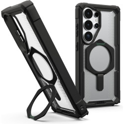 Θήκη Samsung Galaxy S26 Ultra UAG Plasma XTE Ανθεκτική με MagSafe & Kickstand - Black / Clear (21452211404G)
