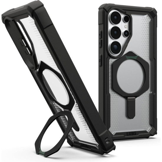 Θήκη Samsung Galaxy S26 Ultra UAG Plasma XTE Ανθεκτική με MagSafe & Kickstand - Black / Clear (21452211404G)