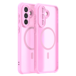 Θήκη Samsung Galaxy A57 Techsuit HaloFrost II MagSafe Σκληρή Ημιδιάφανη με MagSafe - Pink (5949419352490)
