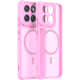 Θήκη Motorola Edge 70 Techsuit HaloFrost II MagSafe Σκληρή Ημιδιάφανη με MagSafe - Pink (5949419348486)