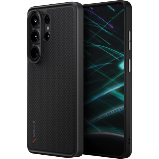 Θήκη Samsung Galaxy S26 Ultra Uniq Keva Ανθεκτική Aramid Fiber με MagSafe - Black (‎UNIQ-GS26UHYB-KEVAMCBLK)