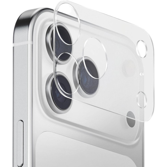 Κάλυμμα Κάμερας iPhone 17 Pro Uniq Optix AeroShield Προστατευτικό από Mατ Πολυανθρακικό - Transparent (UNIQ-IP6.3P(2025)-AERSCMPFCLR)