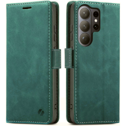 Θήκη Samsung Galaxy S26 Ultra Spacecase Wallet Πορτοφόλι - Green (5905719139902)