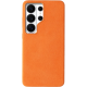 Θήκη Samsung Galaxy S26 Ultra Rosso Avanti Back Cover από Premium Alcantara με MagSafe - Orange (8719246549366)