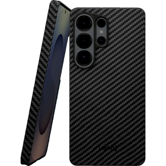 Θήκη Samsung Galaxy S26 Ultra Nekit Fiber Σκληρή με MagSafe Aramid Fiber 1mm 1500D Kevlar - Black (8719246543050)