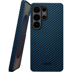 Θήκη Samsung Galaxy S26 Ultra Nekit Fiber Σκληρή με MagSafe Aramid Fiber 1mm 1500D Kevlar - Blue (8719246543067)