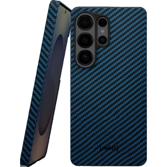 Θήκη Samsung Galaxy S26 Ultra Nekit Fiber Σκληρή με MagSafe Aramid Fiber 1mm 1500D Kevlar - Blue (8719246543067)