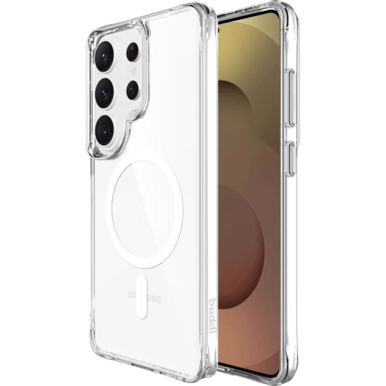 Θήκη Samsung Galaxy S26 Ultra Buddi Core Σκληρή Διάφανη με MagSafe - Clear (8719246544231)