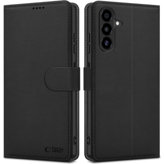 Θήκη Samsung Galaxy A17 / A26 Tech-Protect Wallet Πορτοφόλι - Black (5906302332441)