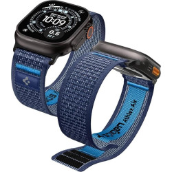 Λουράκι Apple Watch Ultra/SE/11/10/9/8/7/6/5/4 (49/46/45/44mm) Spigen Athlex Air 2 Υφασμάτινο - Active Navy Blue (AMP10608)