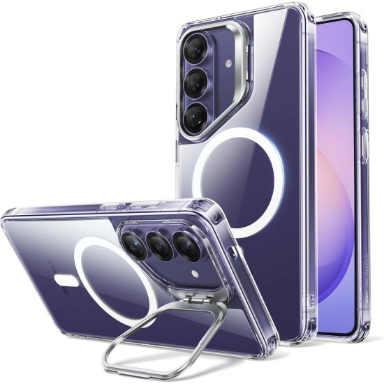Θήκη Samsung Galaxy S26 Plus ESR Classic Hybrid Magnetic with Stash Stand Ανθεκτική με MagSafe & Kickstand - Clear (4894240295939)