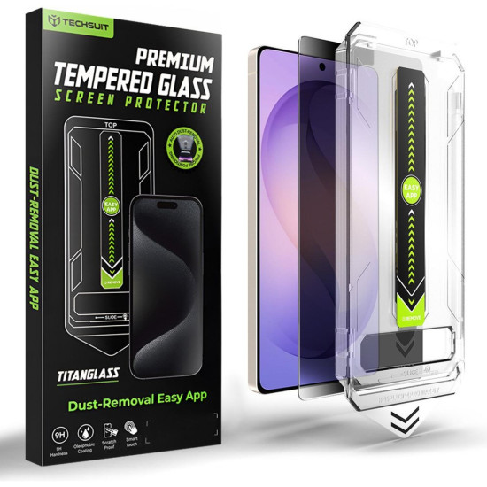 Tempered Glass Samsung Galaxy S26 Ultra Techsuit Privacy TitanGlass CrystalHD Αντιχαρακτικό Γυαλί Προστασίας Απορρήτου Οθόνης - Privacy (5949419346345)