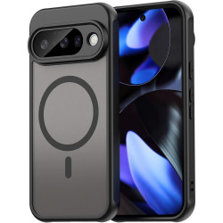 Θήκη Google Pixel 10 Techsuit HaloFrost II MagSafe Σκληρή Ημιδιάφανη με MagSafe - Black (5949419295810)