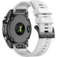 Λουράκι Garmin Watch 26mm Mobile Origin Easy Strap ES2 Quick Fit Σιλικόνης - White (MO-ESS-26-WHT)