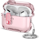 Θήκη AirPods Pro 3rd Gen Tech-Protect Bounce Pro Σκληρή με Ενσωματωμένη Βάση για Smartphones - Pink (5906302392711)
