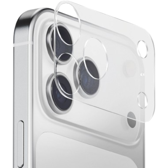 Κάλυμμα Κάμερας iPhone 17 Pro Max Uniq Optix AeroShield Προστατευτικό από Ματ Πολυανθρακικό - Transparent (UNIQ-IP6.9P(2025)-AERSCMPFCLR)