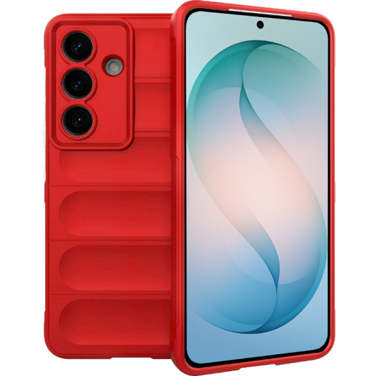 Θήκη Samsung Galaxy S26 Plus Techsuit Magic Shield Σιλικόνης - Red (5949419342460)